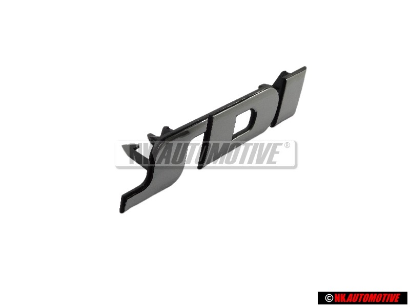 Original VW SDI Front Grill Badge Emblem Chrome - 2D0853679A Z10