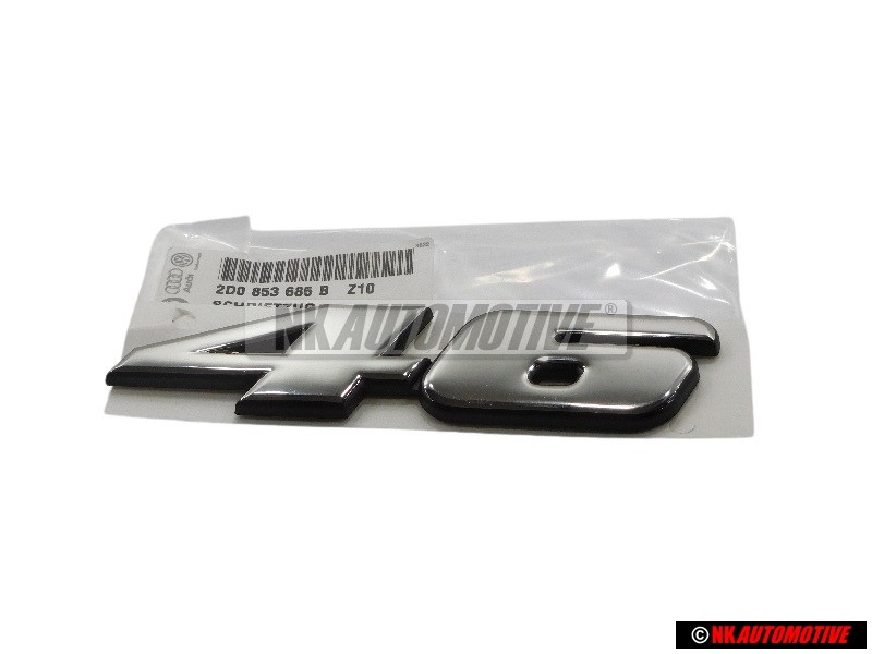Original VW LT46 Side Badge Emblem Chrome - 2D0853685B Z10
