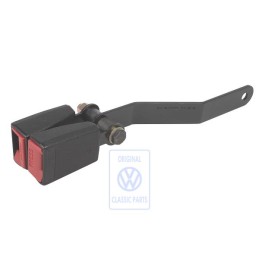 Original VW Double Belt Latch Satin Black - 2D0857488 01C