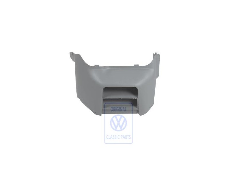 Original VW Bulkhead Trim Flannel Grey - 2D0863635 U71