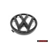Original VW Front Grill Badge Emblem Black - 165853601A