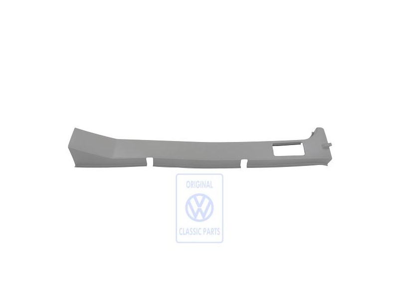 Original VW B-Pillar Trim Flannel Grey - 2D0867240D U71