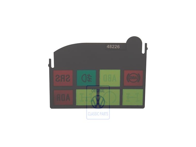 Original VW Symbol Indicator For Control Lamps - 2D0919218G