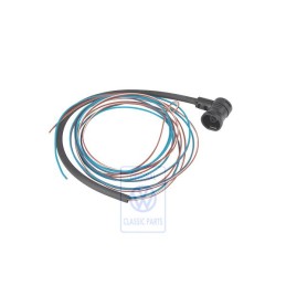 Original VW Round Connector Pin Housing With Cable - 2D0971989N