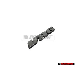 Original VW VR6 Rear Badge Emblem Chrome - 3A0853675