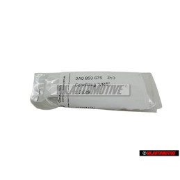 Original VW VR6 Rear Badge Emblem Chrome - 3A0853675