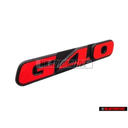 Original VW G40 Front Grill Badge Emblem Red - 871853679D