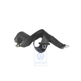 Original VW Three-Point Safety Belt Satin Black - 2D1857816A 01C