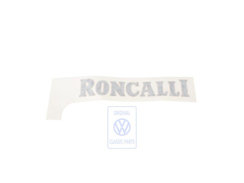 Original VW Film Lettering Blue/Red/Gold - 2K5853686 WL4