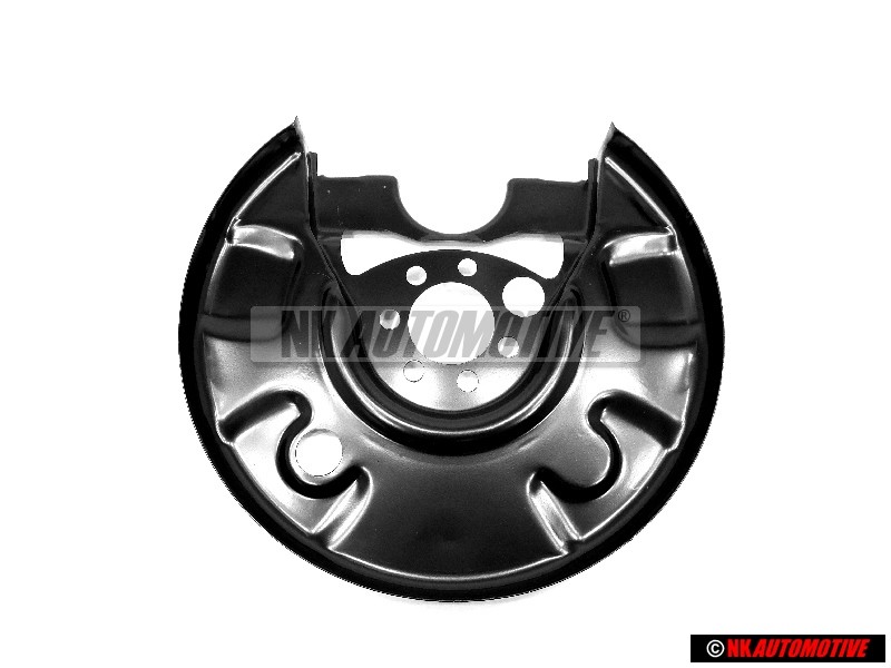 Original VW Rear Brake Disc Cover Plate Right - 191615612B