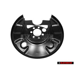 Original VW Rear Brake Disc Cover Plate Right - 191615612B