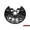 Original VW Rear Brake Disc Cover Plate Right - 191615612B
