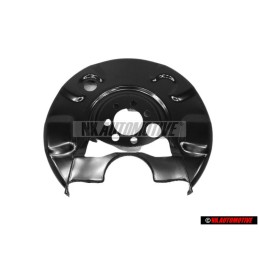 Original VW Rear Brake Disc Cover Plate Right - 191615612B
