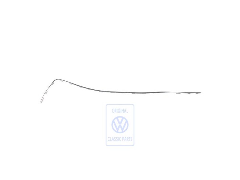 Original VW Trim Strips For Bumper - 321853964A