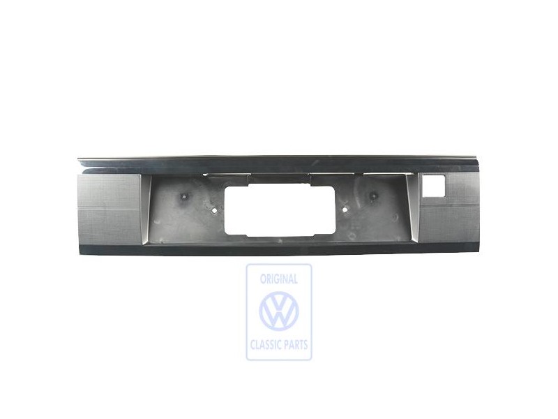 Original VW Trim For Licence Plate Satin Black - 333853481 01C
