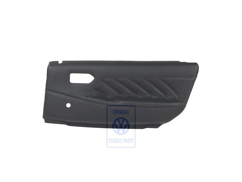 Original VW Door Trim (Leatherette) Black - 357867216AFAFB